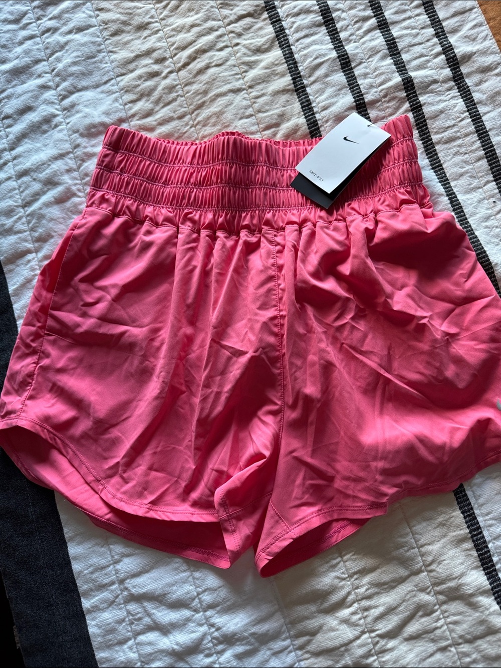 Nike Women's Coral Elastic-Waist Athletic Shorts